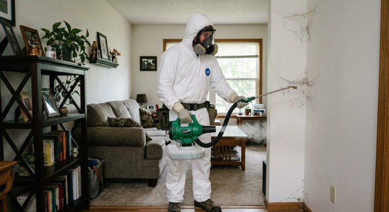 Roach Fumigation in Fredericksburg, VA